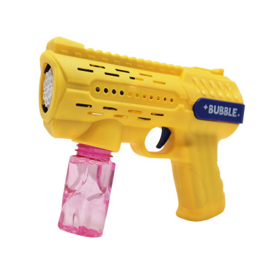 Мильні бульбашки Пістолет QW026(Yellow) 17 см зі світлом