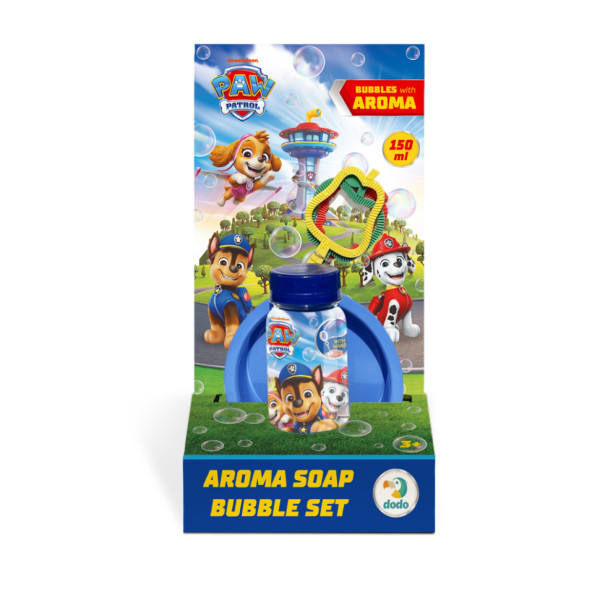 Ароматичні мильні бульбашки "Paw Patrol" 200732 обєм 150 мл 3 палички Ароматичні мильні бульбашки "Paw Patrol" 200732 обєм 150 мл 3 палички