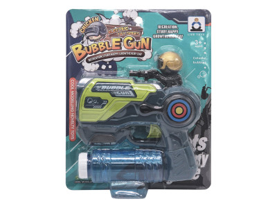 Пістолет з мильними бульбашками Bubble Gun 134-64A зі світлом та звуком Пістолет з мильними бульбашками Bubble Gun 134-64A зі світлом та звуком