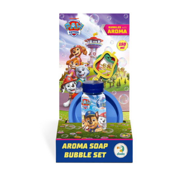 Ароматичні мильні бульбашки "Paw Patrol Друзі" 200733 обєм 150 мл 3 палички