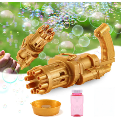 Генератор мильних бульбашок Bubble Gun Blaster "Кулемет" Bambi BB-04893