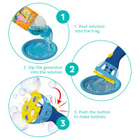 Генератор мильних бульбашок "Sponge Bob" 200738 обєм 450 мл