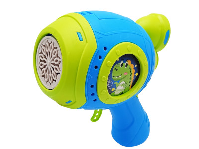 Дитячий генератор мильних бульбашок Пістолет KB1288 зі світлом Дитячий генератор мильних бульбашок Пістолет KB1288 зі світлом