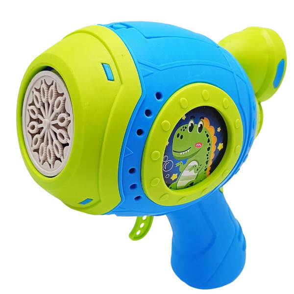 Дитячий генератор мильних бульбашок Пістолет KB1288 зі світлом Дитячий генератор мильних бульбашок Пістолет KB1288 зі світлом