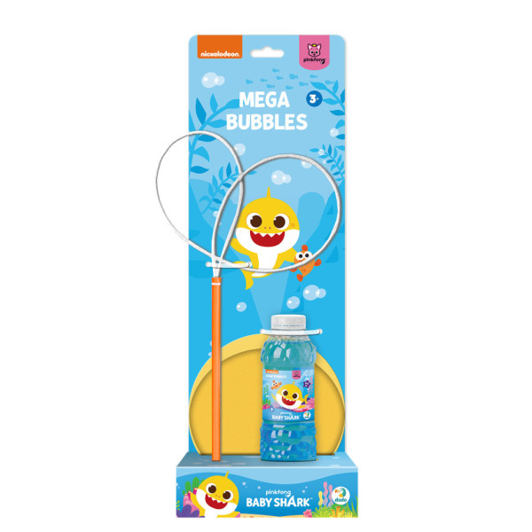 Мильні бульбашки "Mega Bubbles з тарілкою Baby Shark" 200515 обєм 450 мл Мильні бульбашки "Mega Bubbles з тарілкою Baby Shark" 200515 обєм 450 мл