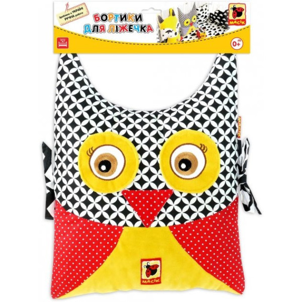 Підвіска-бортик для ліжечка "Совушка B&W" МС 110512-04