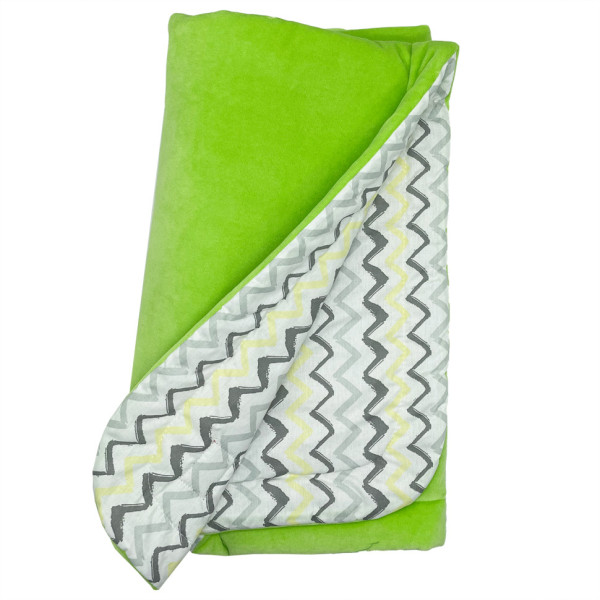 Плед дитячий МС 110612-12 трикотаж зелений 78 х 90 см