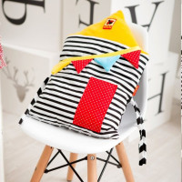 Підвіска-бортик для ліжечка "Будиночок B&W&" МС 110512-09 Підвіска-бортик для ліжечка "Будиночок B&W&" МС 110512-09