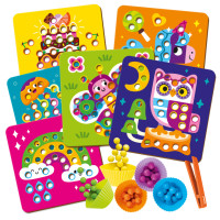 Мозаїка з деревяними кульками "Доповни картинку" Vladi Toys ZB2002-08 (укр) Мозаїка з деревяними кульками "Доповни картинку" Vladi Toys ZB2002-08 (укр)