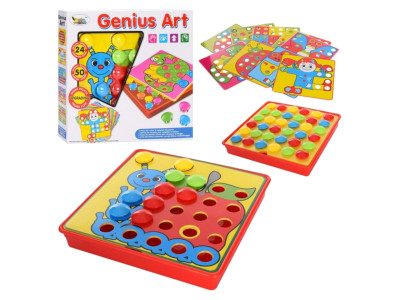 Мозаїка для найменших 66828 12 картинок 50 фішок