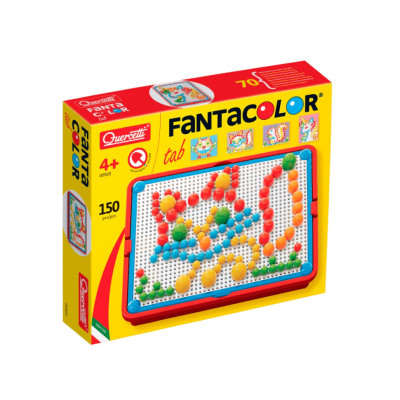 Розвиваючий набір мозаїки Quercetti 0920-Q дошка 22х16 см 160 штук