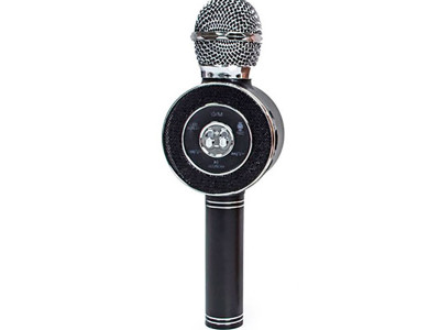 Караоке Мікрофон (чорний) WS-668 Black
