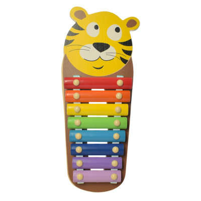 Дитяча іграшка Ксилофон WW-189 деревяний Тигр