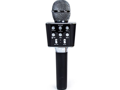 Караоке Мікрофон (чорний) WS-1688 Black
