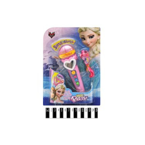 Мікрофон музичний зі світловим ефектом 776