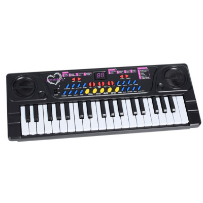 Дитяча музична іграшка "Синтезатор" SYL-8201 37 клавіш мікрофон музика запис