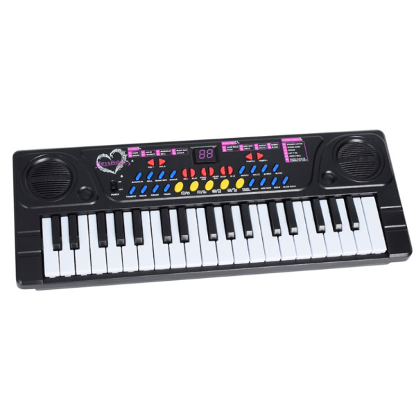 Дитяча музична іграшка "Синтезатор" SYL-8201 37 клавіш мікрофон музика запис