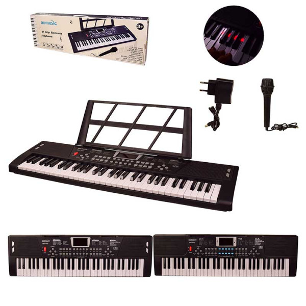 Дитячий орган на батарейках із мікрофоном BD-601D/602D Дитячий орган на батарейках із мікрофоном BD-601D/602D