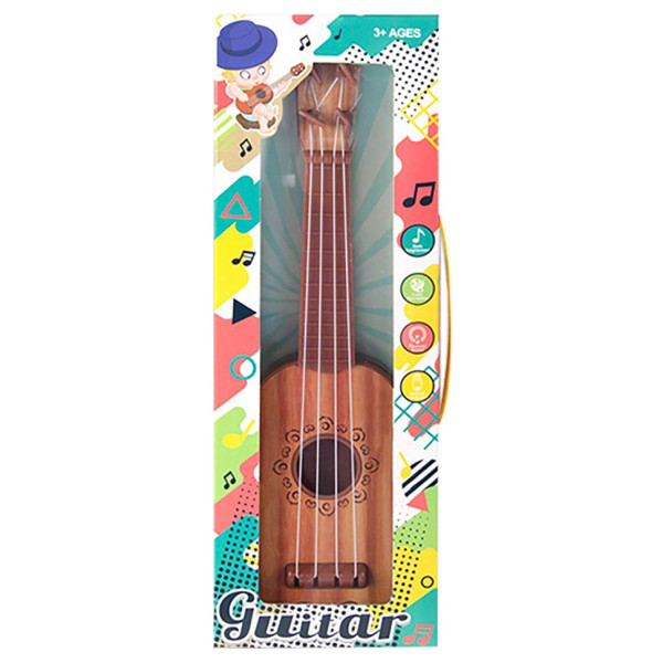 Гітара іграшкова укулеле 8195 Коричневий Гітара іграшкова укулеле 8195 Коричневий