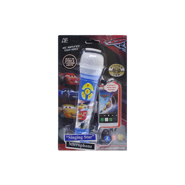 Мікрофон за мотивами мультфільму музичний зі світлом 1613 Мікрофон за мотивами мультфільму музичний зі світлом 1613
