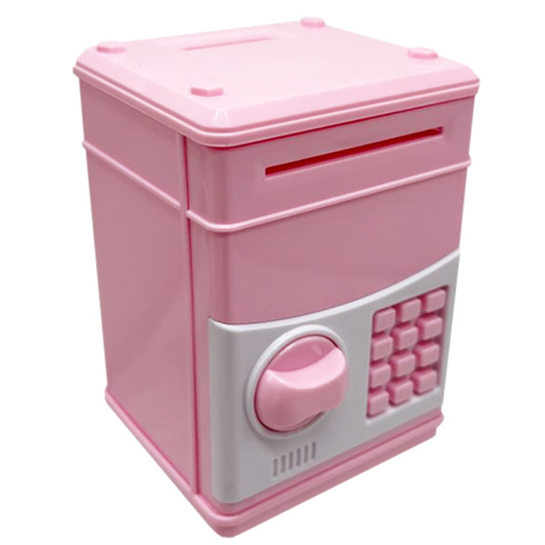Дитяча іграшка "Скарбничка-сейф" 777S(Pink) механічна Дитяча іграшка "Скарбничка-сейф" 777S(Pink) механічна