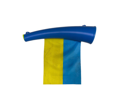Дудка з українським прапором 888G+