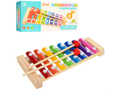 Дитячий ксилофон MD 1163 дерев'яний