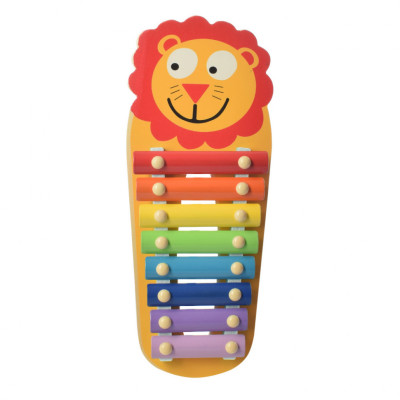 Дитяча іграшка Ксилофон WW-189 деревяний Лев