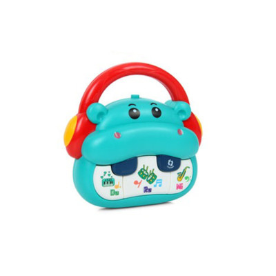 Дитяче піаніно "Бегемот" FT0056C 12 см навчальне музика звук