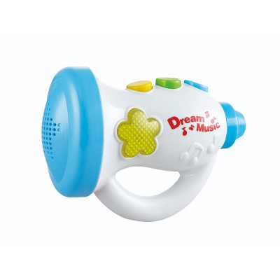 Дитяча музична іграшка "Труба" 8625_труба світлові та звукові ефекти