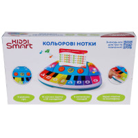 Дитяча музична іграшка "Кольорові ноти" KIDDI SMART 4514T-KS Дитяча музична іграшка "Кольорові ноти" KIDDI SMART 4514T-KS