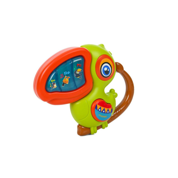 Дитяче піаніно "Папуга" FT0056D 12 см навчальне музика звук