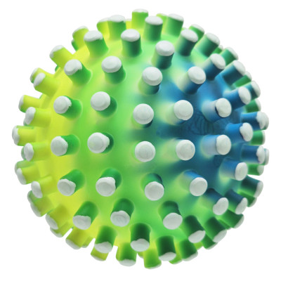 Дитячий шипастий мяч RB26524(White-3) гума 90 грам