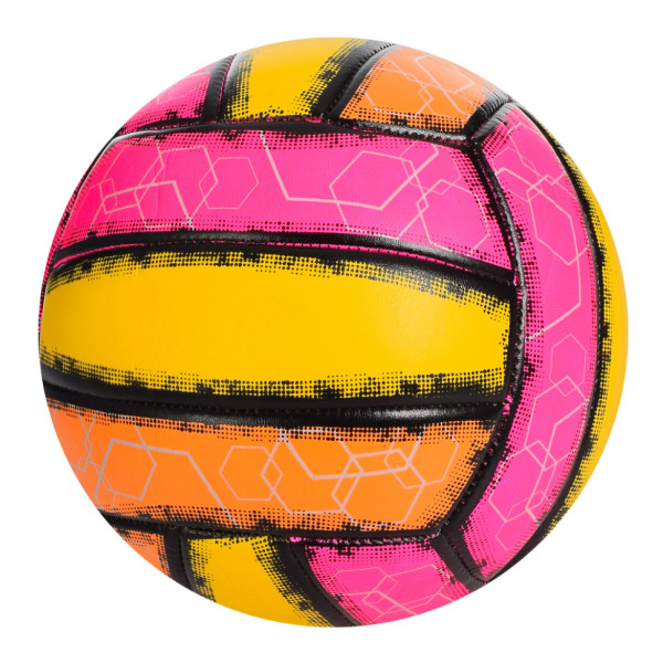 Мяч волейбольний Bambi EV-3370 20 см Помаранчево-рожевий