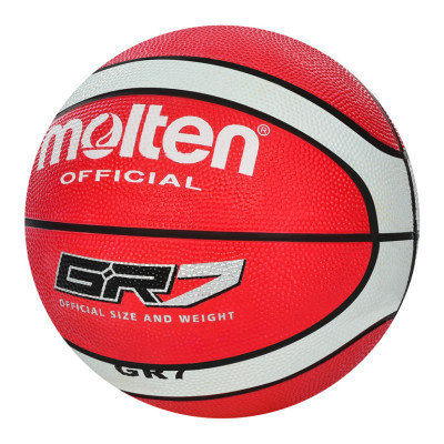 Мяч баскетбольний MS 3456(Red) діаметр 253 см розмір 7 гума 540-560 г 12 панелей