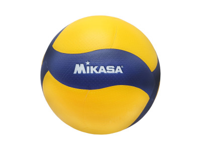 Мяч волейбольний тренувальний V300W Mikasa NE-V-300W № 5 синьо-жовтий