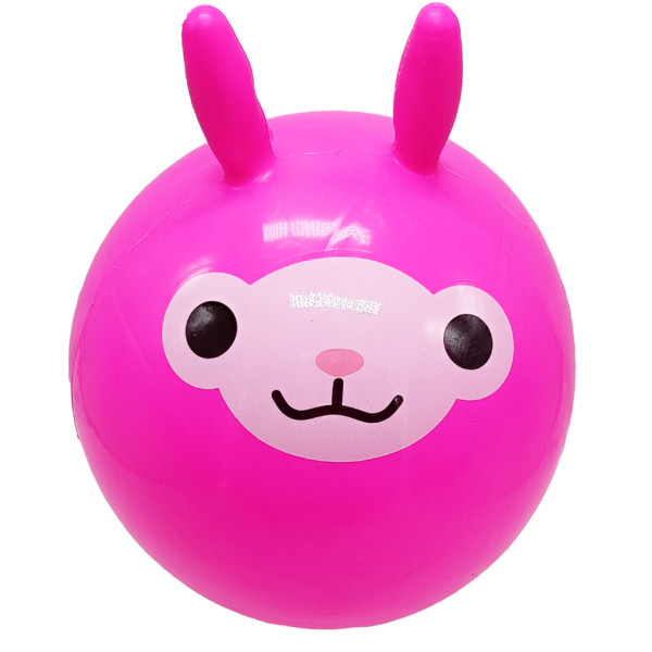 Дитячий м'яч "Ріжки" MS 4524(Pink) 9 дюймів Дитячий м'яч "Ріжки" MS 4524(Pink) 9 дюймів