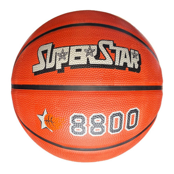 М'яч баскетбольний Fox Superstar NE-BAS-1034 коричневий, № 7 М'яч баскетбольний Fox Superstar NE-BAS-1034 коричневий, № 7