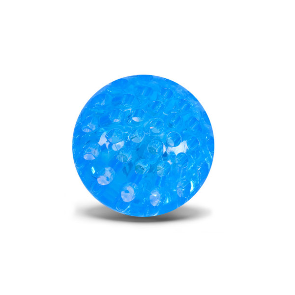 Дитячий мяч Пострибунчик PR2511(Blue) тренажер мяч 6 см світиться з мотузкою 1 м