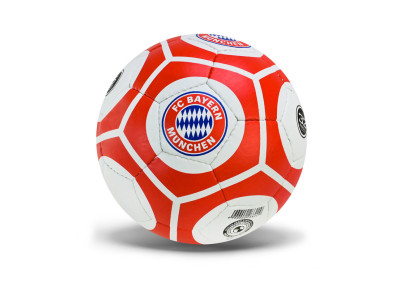 Мяч футбольний FC BAYERN MUNCHEN FP081 №5 PU 420 грам 32 панелі сітка+голка в комплекті