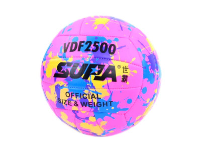 Мяч волейбольний MS 3885(Pink) діаметр 213 см ПВХ 260-280 грам
