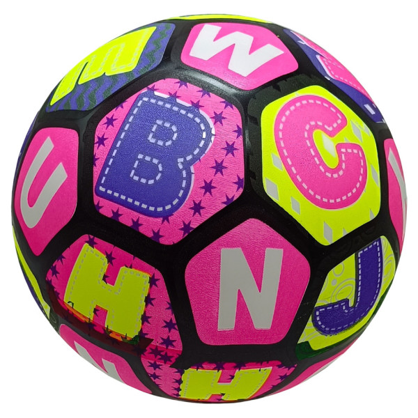 Дитячий м'яч "Англійський літери" MS 4405(Pink) 9 дюймів Дитячий м'яч "Англійський літери" MS 4405(Pink) 9 дюймів