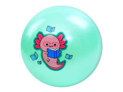 Мяч дитячий "Аксолотль" MS 3736(Turquoise) 9 дюймів 60 грам