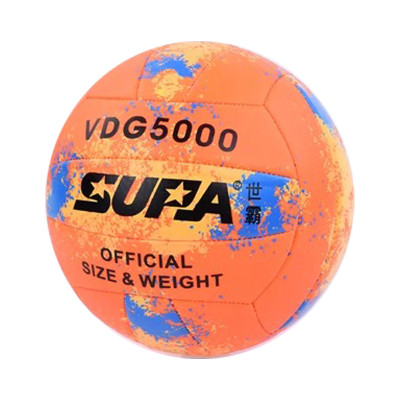 М'яч волейбольний MS 3885(Orange) діаметр 213 см ПВХ 260-280 грам