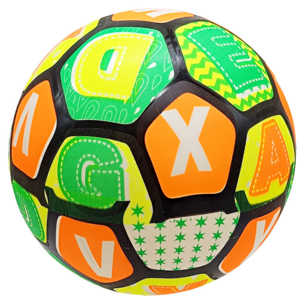 Дитячий м'яч "Англійський літери" MS 4405(Orange) 9 дюймів Дитячий м'яч "Англійський літери" MS 4405(Orange) 9 дюймів