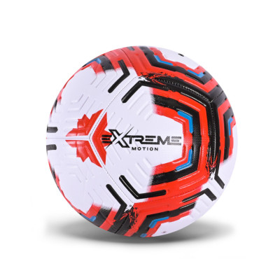 Мяч футбольний FB25674(Red) розмір №5 PU 400 грам