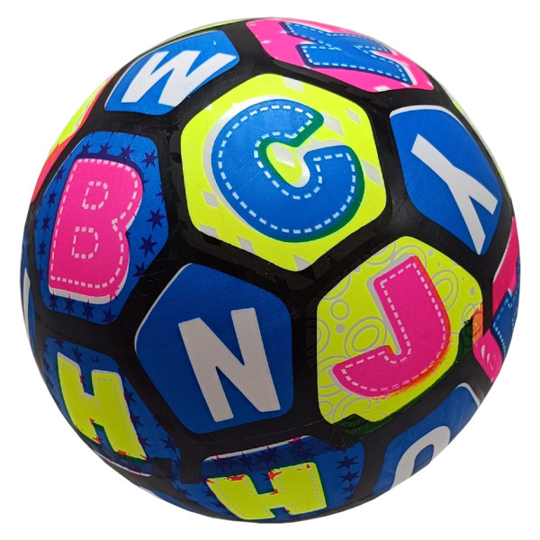 Дитячий м'яч "Англійський літери" MS 4405(Blue) 9 дюймів