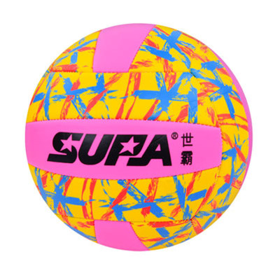 Мяч волейбольний MS 3883(Pink) діаметр 213 см ПВХ 260-280 грам