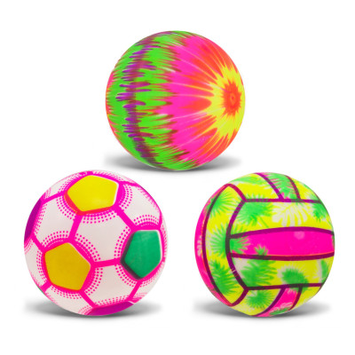 Дитячий яскравий Гумовий мяч RB26527-7 різнокольоровий 26 грам 7 см