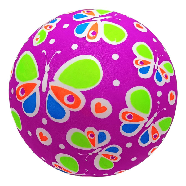М'яч дитячий "Метелик" MS 4136(Violet) розмір 9 дюймів